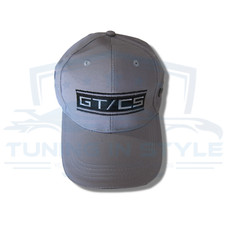 Ford Mustang GT/CS Tri Bar Embroidered Logo Baseball Cap Grey Official Licensed picture