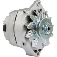 Alternator For Tractor 1-Wire 63 Amp Delco 10SI Alternator 3/8 Pulley 400-12165 picture