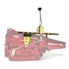 Push Button Transmission Shifter Kit with 6 Chrome Arm for GM 700R4 picture