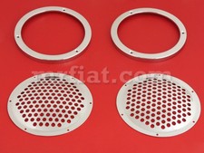 Mercedes W198 300 SL 300d Adenauer Chrome Speaker Grill Set New picture