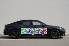 Flame Car Decals Side Decal Both Sides Vinyl Chameleon JDM picture