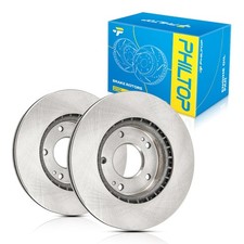 PHILTOP Front Disc Brake Rotors for Hyundai Select Kia and Hyundai Models picture