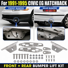 For 1991-1995 Honda Civic EG Hatchback Front Rear Bumper Lift Kit with Hardware picture