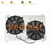Alum Radiator Shroud+Fan FOR 1982-92 Chevy Camaro/Firebird 5.7L 350Cu/5.0L 305Cu picture