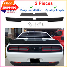 Rear Wickerbill Spoiler for Dodge Challenger 2015-2024 SRT RT Hellcat Scat Pack picture
