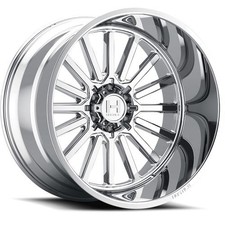 20x12 Hostile H127 Titan Armor Plated (Chrome) Wheel 6x5.5 (-44mm) picture