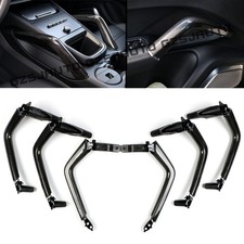 Dry Carbon Fiber For Porsche Cayenne 2018-2026 Inner Door Handles Center Armrest picture