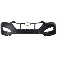 Front Bumper Cover With fog lamp holes Primed For 2013-2016 Hyundai Santa Fe picture
