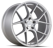 One 18x8.5 Aodhan AH11 5x114.3 35 Silver Machined Wheel Rim 73.1 picture