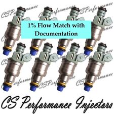 1% Flow Match Fuel Injector Set (8) F55E-A2D for 95-98 Ford Cobra Lincoln 4.6 V8 picture