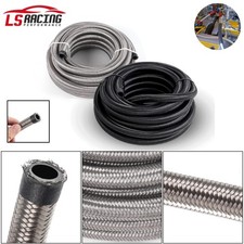 4AN/6AN/8AN/10AN/12AN Nylon Stainless Steel Braided CPE Oil/Gas/Fuel Line Hose picture