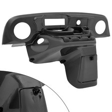 Carbon Fiber Style Dash Dashboard W/ Radio Speaker Cutout For EZGO TXT 96-13 picture