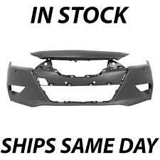 NEW Primered Front Bumper Cover Fascia for 2016 2017 2018 Nissan Maxima w/ Park picture