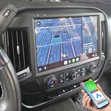 13.1'' Carplay Car Stereo Radio 8+128GB For 2014-2018 Chevy Silverado GMC Sierra picture