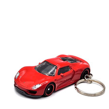 Porsche 918 Spyder Red Custom 1/64 Scale Diecast Model 🎁GREAT GIFT🎁 picture
