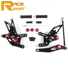 Arashi Rearsets For Yamaha YZF R1 2009-2014 Rear Set Foot Pegs Footrest Pedals picture