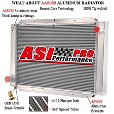 Airboat Radiator 3-Row Aluminum Overall Size 31''W x 21''H HOT picture