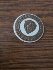 Jaguar Cars Coventry British Automobiles Round Metal Badge Emblem 3 3/8