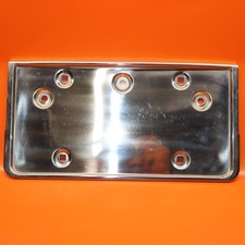 BENTLEY AZURE LICENSE PLATE BRACKET 1993-2003 UB84347 CHROME R SC OEM picture