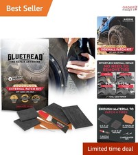 GlueTread Tire Repair Kit Off-road Patch for Tubeless ATV UTV Sidewall 26 picture