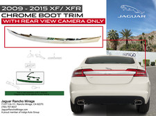 2009-2015 Jaguar XF/ XFR Rear Molding (VEHICELS WITH REAR VIEW CAMERA ONLY) picture