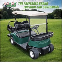 10L0L Golf Cart Front Clay Cargo Basket for EZGO RXV with Mounting Brackets picture