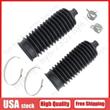 2PCS STEERING RACK BOOT FOR TOYOTA 03-09 4RUNNER FJ CRUISR GX470 45535-26030 picture