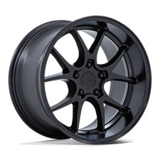 18x8.5 Rotiform RC207 LTN-J Matte Black Wheel 5x120 (35mm) picture