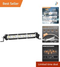 Durable 7 Inch LED Light Bar - 60W, 6000lm Waterproof for Off-Roading & Marine picture