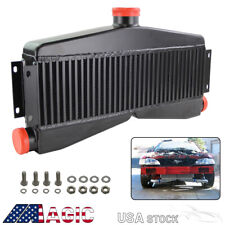 Universal FMIC Bar & Plate Twin Turbo Intercooler Custom (2 In /1 Out) 400-800HP picture