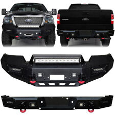 Vijay Fits 2004-2006 Ford F150 Steel Front or Rear Bumper with LED Lights picture