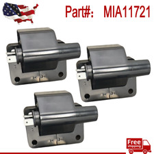 MIA11721 S11-3705100 3× Ignition Coil Fit For John Deere XUV825i S4Gator picture
