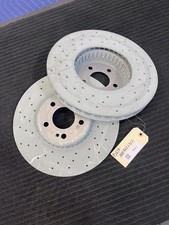 2015-2023 Mercedes C300 C43 AMG Front Brake Rotor Pair OEM A0004212212 picture