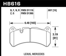 Hawk Performance HB616B.607 HPS 5.0 Street Brake Pads picture