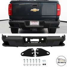 Black Rear Step Bumper Assembly for 2015-22 Chevy Chevrolet Colorado GMC Canyon picture