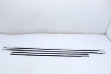 02-08 BMW E66 LWB 745LI 750LI 760LI DOOR WINDOW CHROME MOLDINGS SET OF 4 E5454 picture