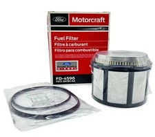 Genuine Motorcraft FD4596 Fuel Filter F81Z9N184AA Ford 7.3L Diesel picture