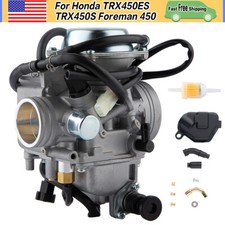 OEM Carburetor For Honda Foreman 450 TRX450ES TRX450S TRX450FE FM 4x4 1998-2004 picture