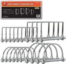 Wellmax 20 Pcs Shaft Locking Pin in 1/4