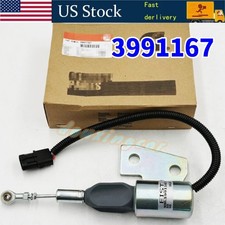 3991167 Fuel Shut Off Solenoid For Cummins 4BT J932529 87420952 SA-4941-12 Volt picture