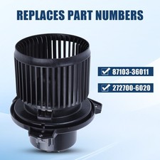 12V HEATER BLOWER MOTOR WITH FAN 87103-36011 272700-6020 FITS FOR TOYOTA COASTER picture