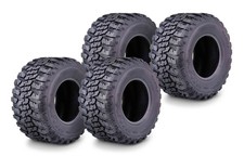 WANDA 18X8.5-8 All Terrain Style Golf Cart Tires 4 Ply 18x8.5x8 -Set4-14064 picture