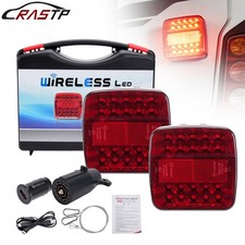2x Wireless Magnetic Trailer Lights – Rechargeable LED TailLight Kit For Trailer picture