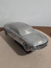   BMW CS CONCEPT CAR ALUMINUM   sculpture  promotion  picture
