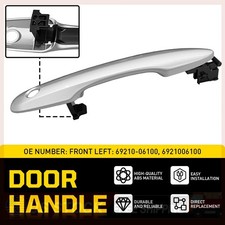 Exterior Door Handle Silver For Toyota Camry 2018 -2023 Front Driver Left Side picture