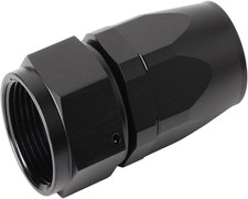 AN16 16AN Straight PTFE Teflon Swivel Hose End Fitting Adapter Black NEW..⬇️⬇️ picture