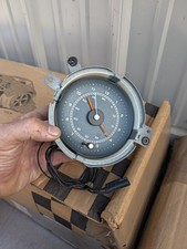Original Factory 1969 1970 Ford Mustang CIRCLE CLOCK core MACH 1 CLOCK W harness picture