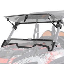UTV Flip Up Split Front Windshield for 2019-2023 Polaris RZR XP 1000/4 Turbo 4 picture