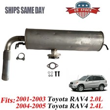 Rear Muffler Fits: 2004-2005 Toyota RAV4 2.4L & 2001-2003 Toyota Rav4 2.0L SS picture