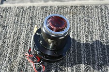 LUCAS Repro Round TAILIGHT TAIL LIGHT British BOBBER CAFE  MT110 Medium 21509 picture